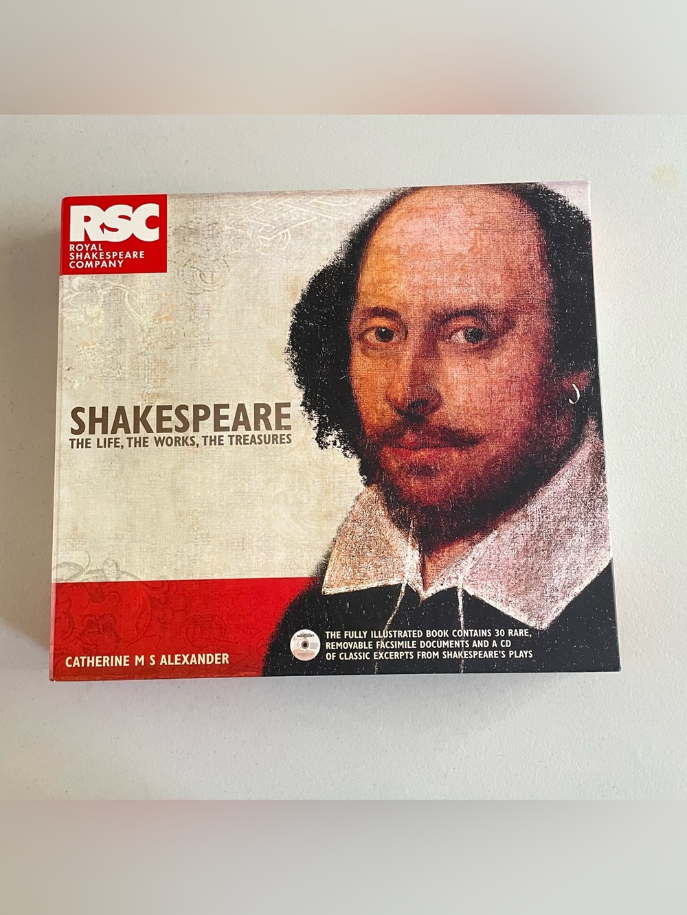 Shakespeare: the Life, the Works, the Teasures RSC Recordings & Docs NWOT